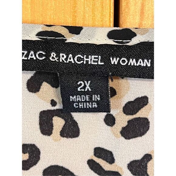 Zac & Rachel woman blouse size 2X￼(2548) - Picture 4 of 6